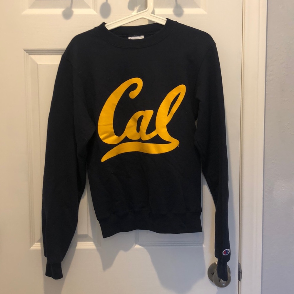 XS Champion UC Berkeley Cal Fleece Sweater